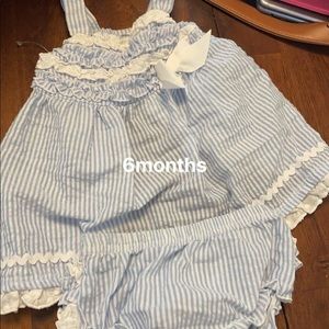 Baby girl matching set